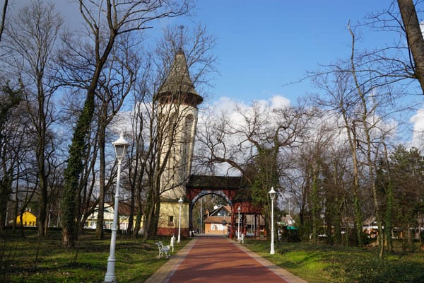 Walk through Subotica, Serbia