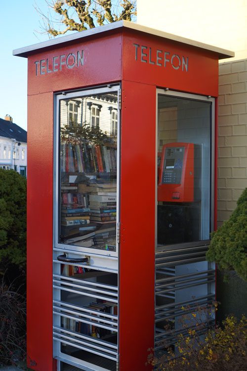 Phone booth in Norway