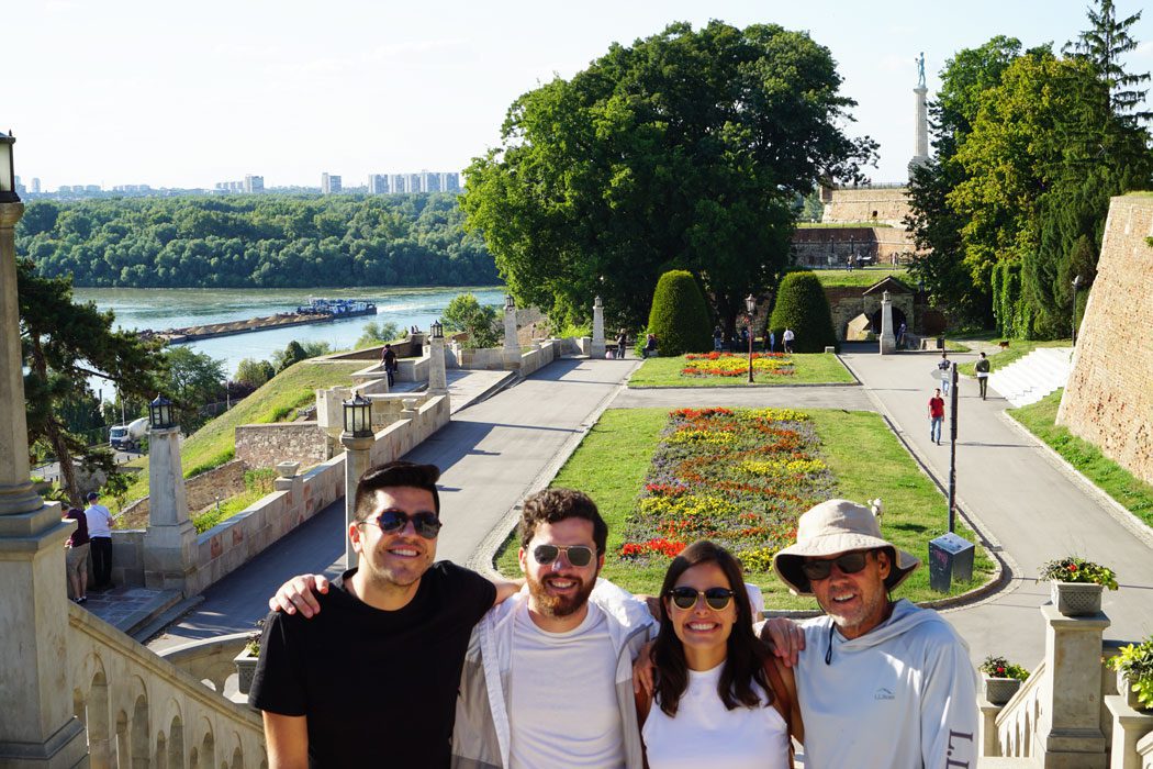 Friends in the Belgrade Fortress
