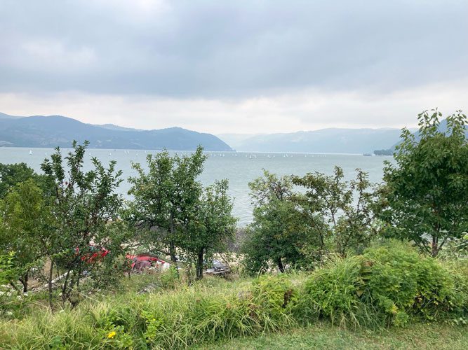 View from Restaurant Lepenac