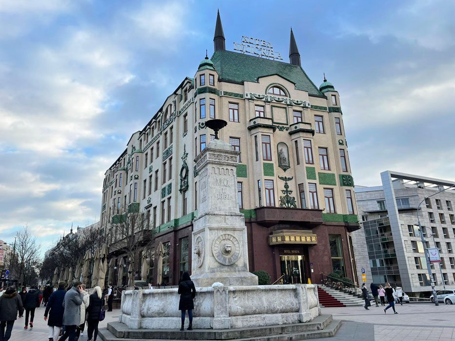 Hotel Moskva in Belgrade