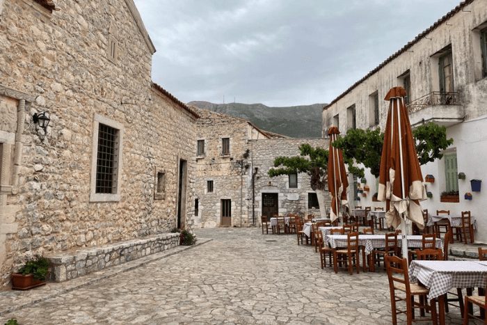 Streets through Areopoli